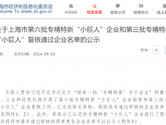 喜訊！上海肯特通過國家專精特新“小巨人”復核
