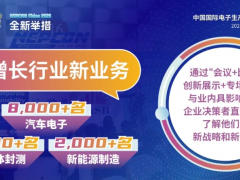 瞄準！超8,000名汽車電子、2,000名半導體封測、2,000名新能源制造買家，助力快速切入三大高增長行業